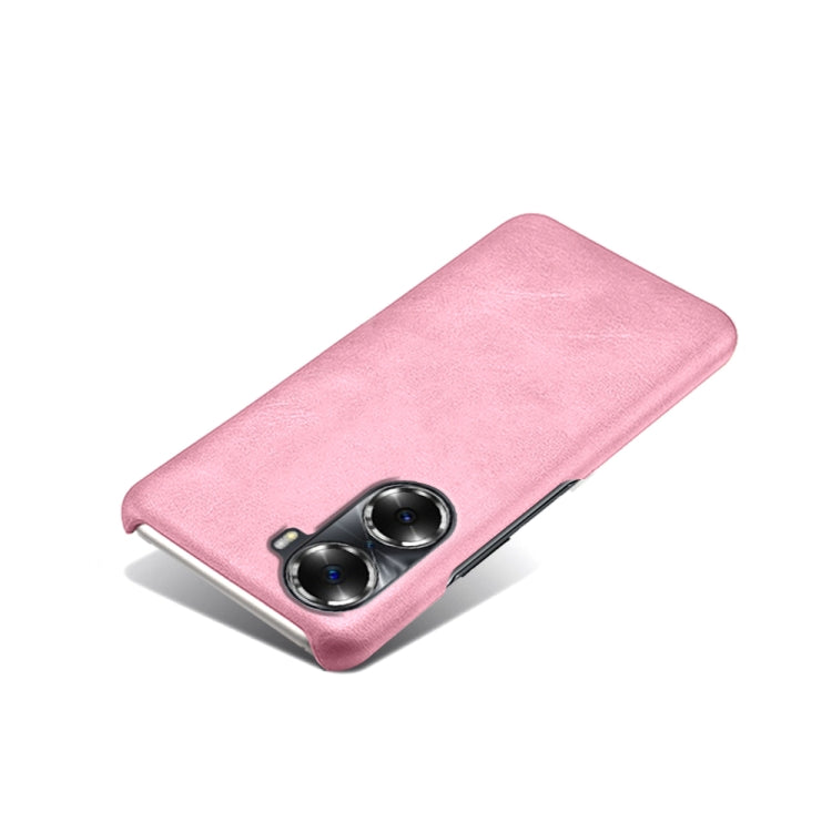 For Honor 60 Calf Texture PC + PU Phone Case