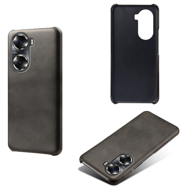 For Honor 60 Calf Texture PC + PU Phone Case
