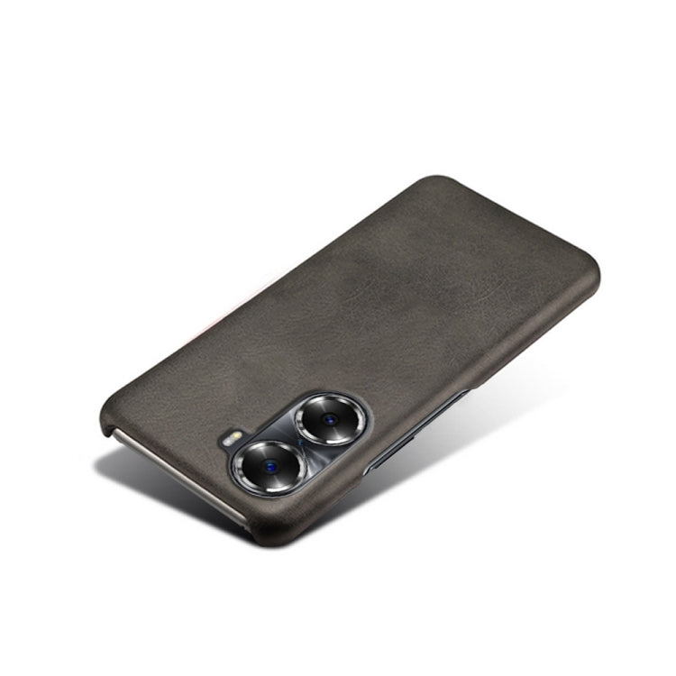 For Honor 60 Calf Texture PC + PU Phone Case