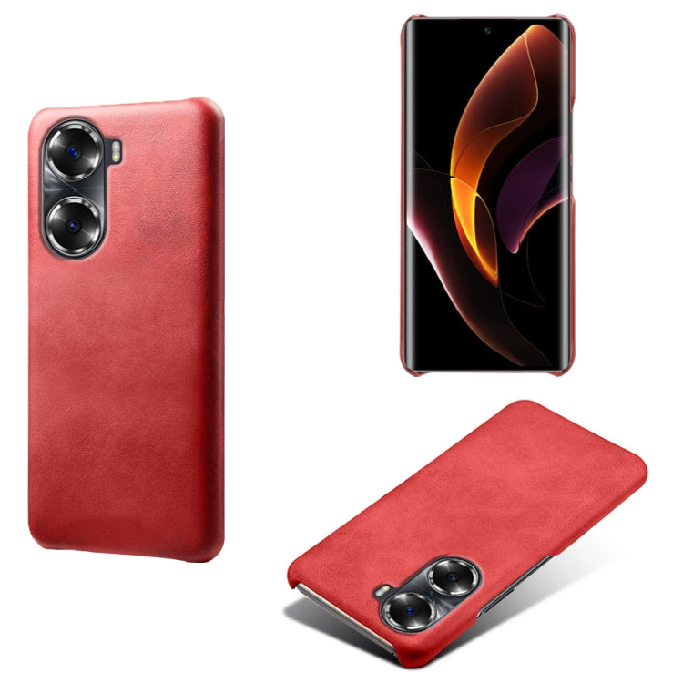For Honor 60 Calf Texture PC + PU Phone Case