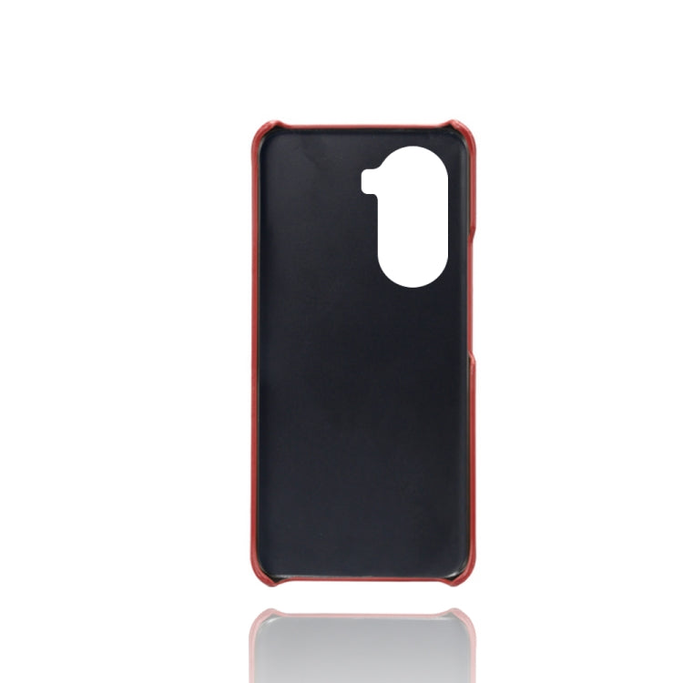For Honor 60 Calf Texture PC + PU Phone Case