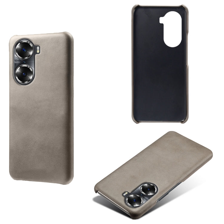 For Honor 60 Calf Texture PC + PU Phone Case