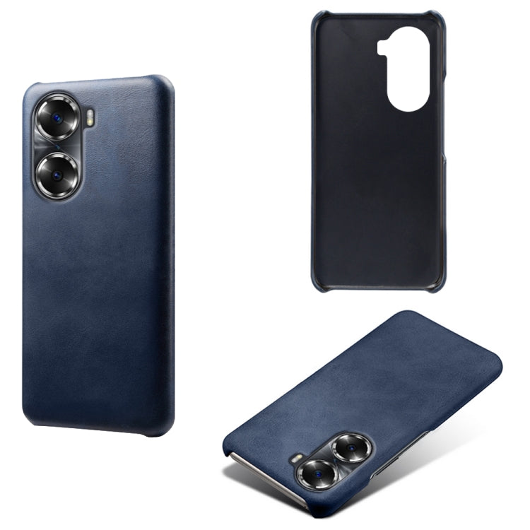 For Honor 60 Calf Texture PC + PU Phone Case