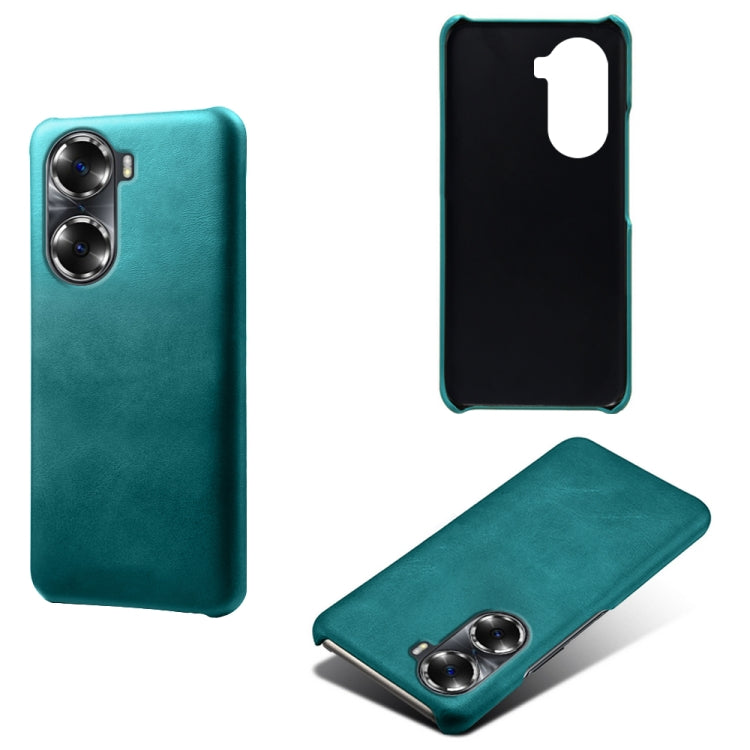 For Honor 60 Calf Texture PC + PU Phone Case