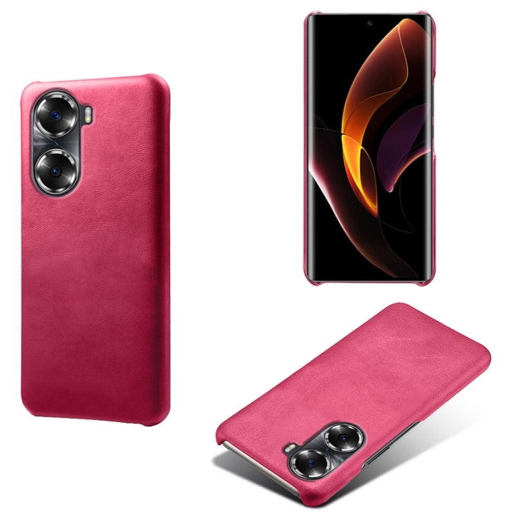 For Honor 60 Calf Texture PC + PU Phone Case