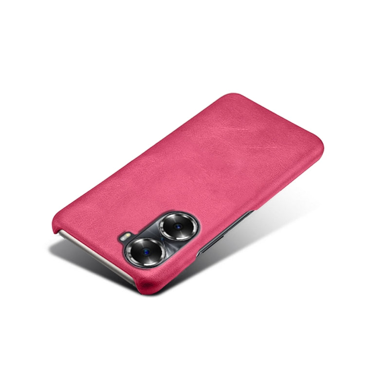 For Honor 60 Calf Texture PC + PU Phone Case