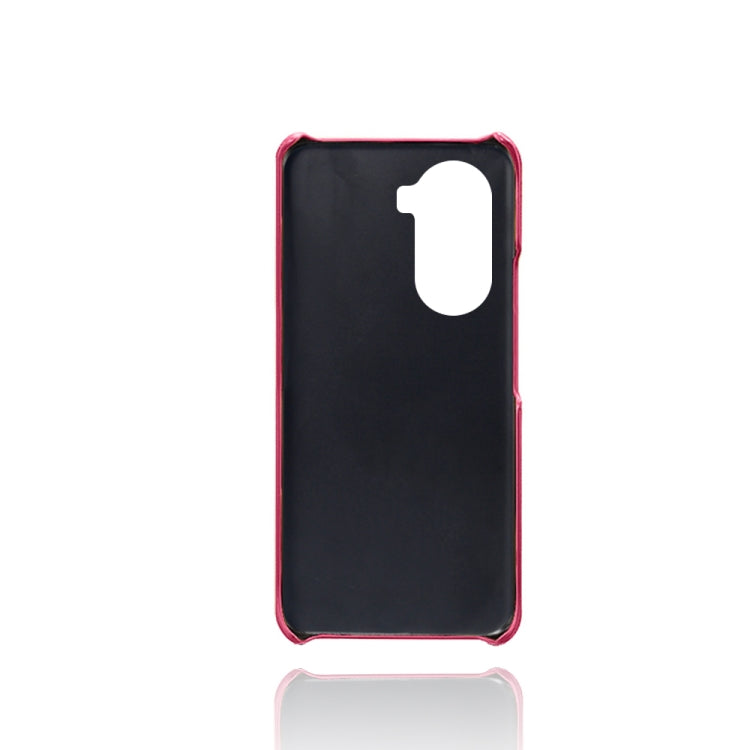 For Honor 60 Calf Texture PC + PU Phone Case