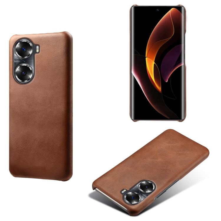 For Honor 60 Calf Texture PC + PU Phone Case