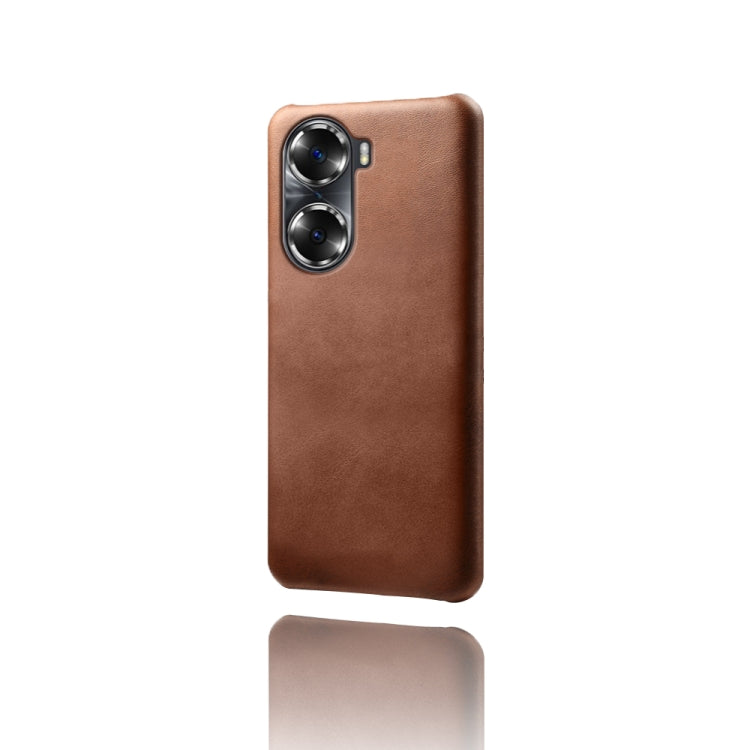 For Honor 60 Calf Texture PC + PU Phone Case