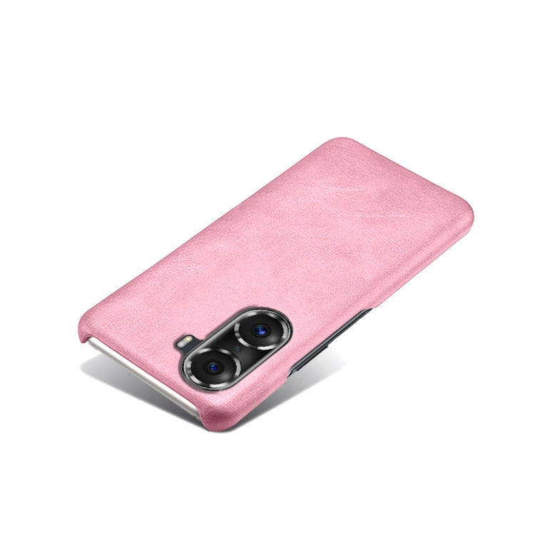 For Honor 60 Pro Calf Texture PC + PU Phone Case