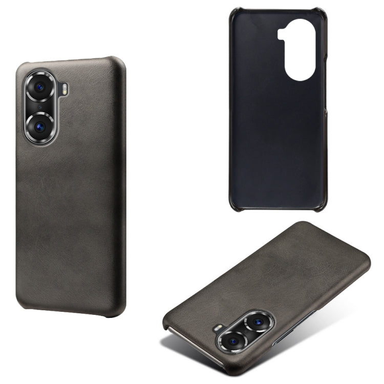 For Honor 60 Pro Calf Texture PC + PU Phone Case