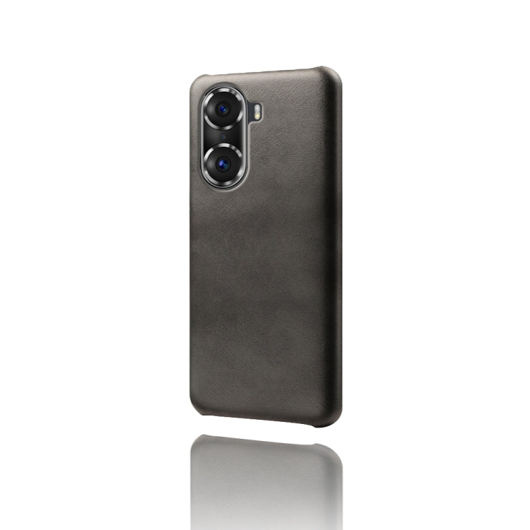 For Honor 60 Pro Calf Texture PC + PU Phone Case