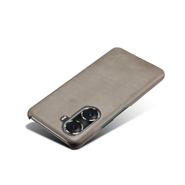 For Honor 60 Pro Calf Texture PC + PU Phone Case
