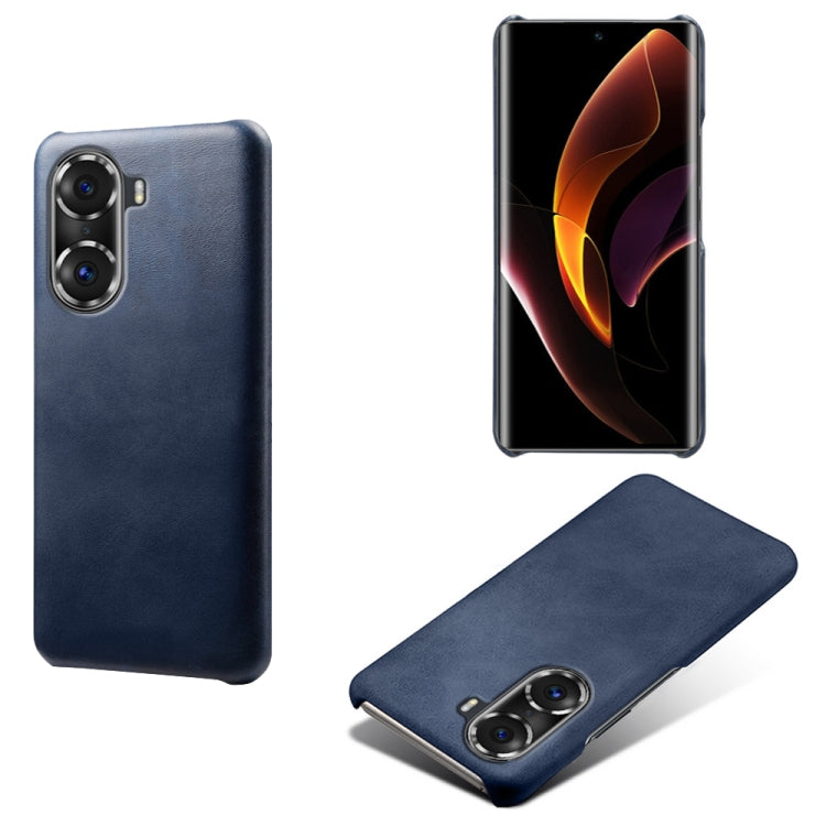 For Honor 60 Pro Calf Texture PC + PU Phone Case