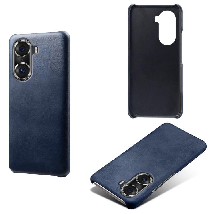 For Honor 60 Pro Calf Texture PC + PU Phone Case