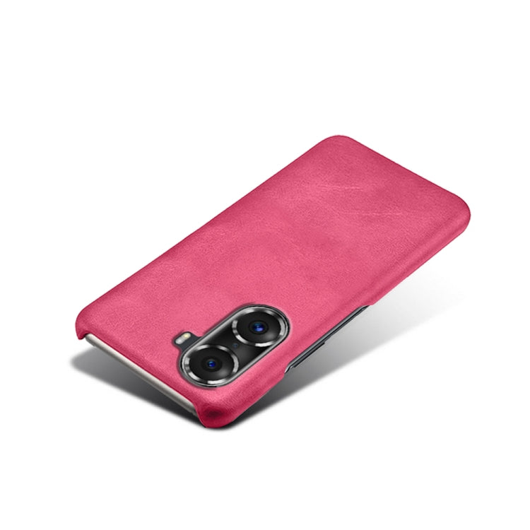 For Honor 60 Pro Calf Texture PC + PU Phone Case