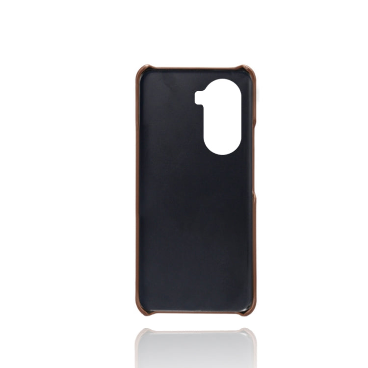 For Honor 60 Pro Calf Texture PC + PU Phone Case
