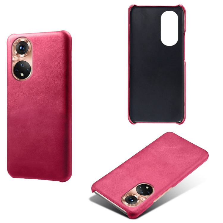 For Honor 50 Calf Texture PC + PU Phone Case