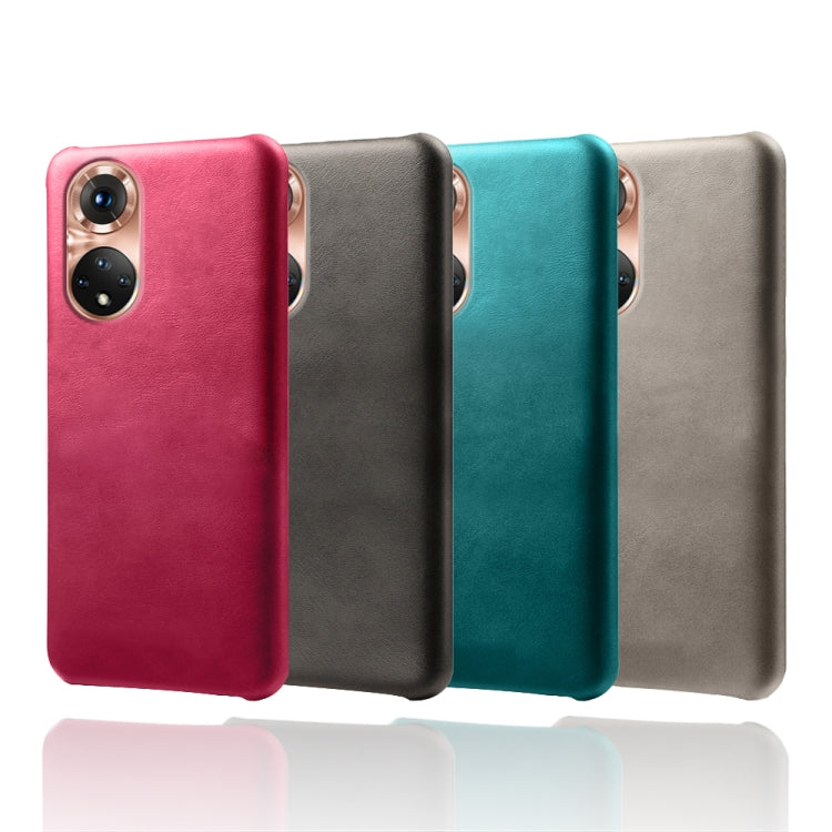 For Honor 50 Calf Texture PC + PU Phone Case