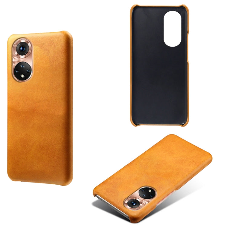For Honor 50 Pro Calf Texture PC + PU Phone Case
