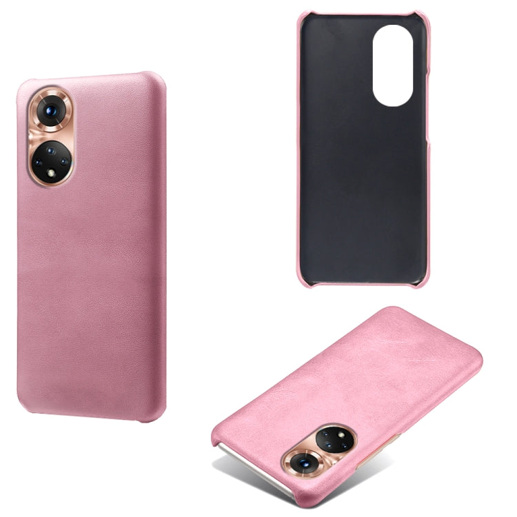For Honor 50 Pro Calf Texture PC + PU Phone Case