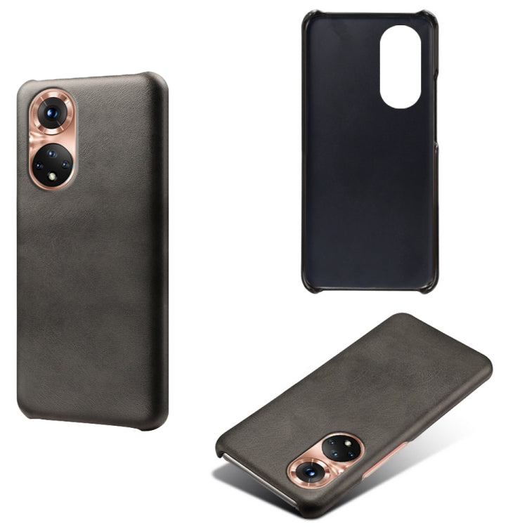 For Honor 50 Pro Calf Texture PC + PU Phone Case