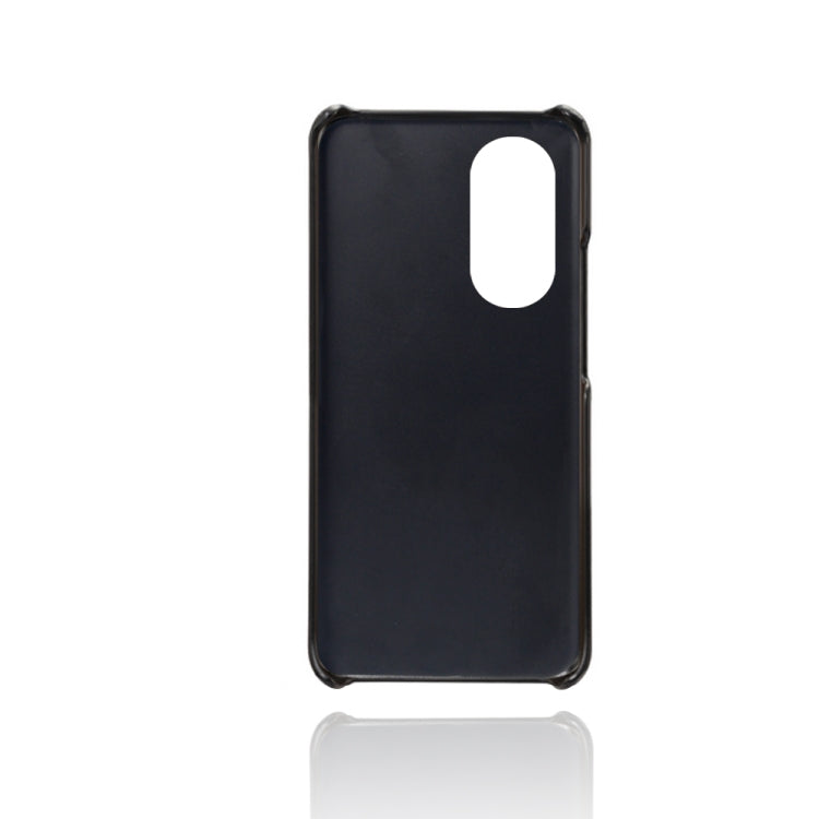 For Honor 50 Pro Calf Texture PC + PU Phone Case