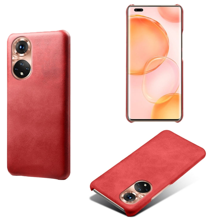 For Honor 50 Pro Calf Texture PC + PU Phone Case