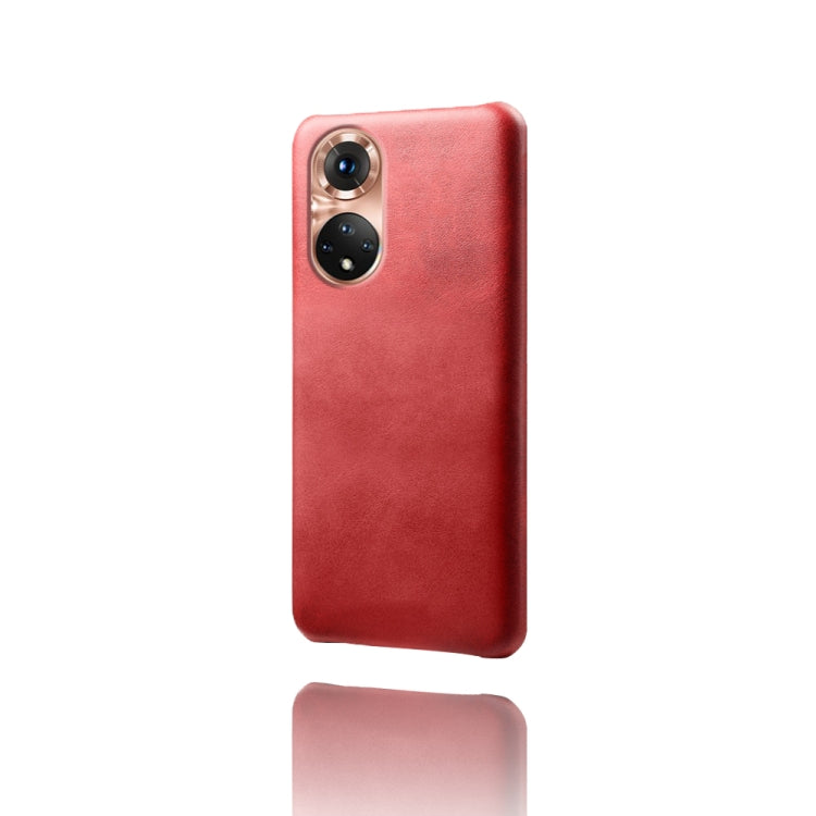 For Honor 50 Pro Calf Texture PC + PU Phone Case
