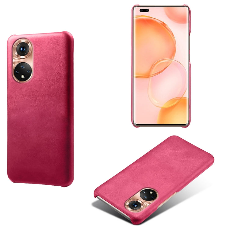 For Honor 50 Pro Calf Texture PC + PU Phone Case