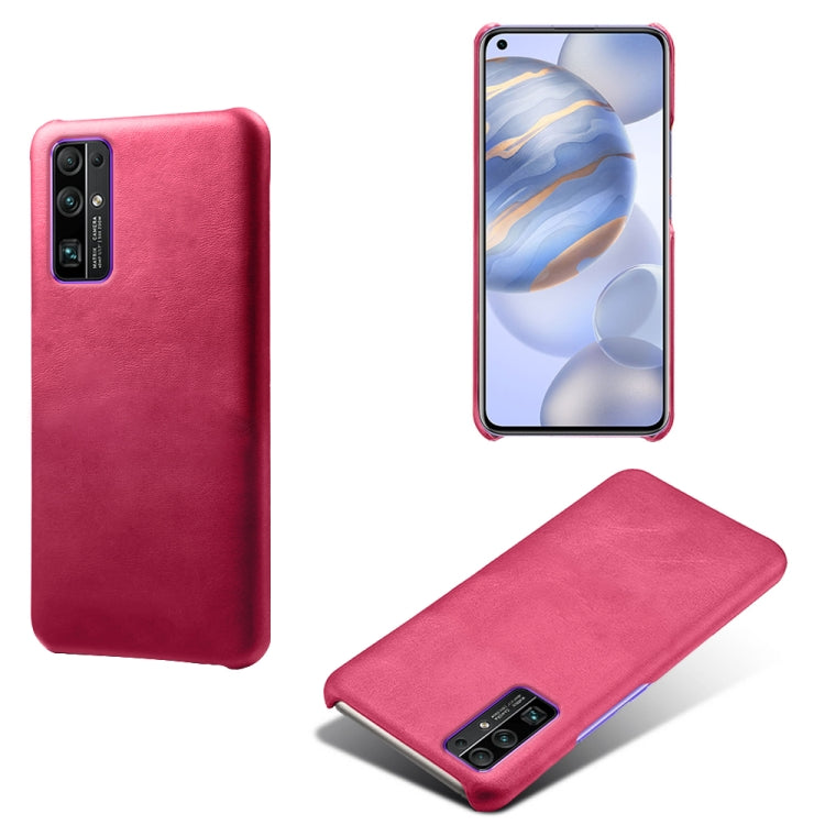 For Honor 30 Calf Texture PC + PU Phone Case
