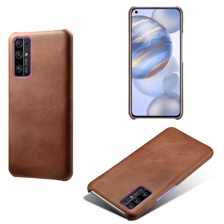 For Honor 30 Calf Texture PC + PU Phone Case