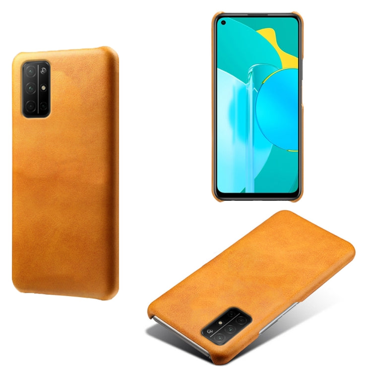 For Honor 30S Calf Texture PC + PU Phone Case
