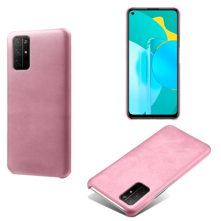 For Honor 30S Calf Texture PC + PU Phone Case