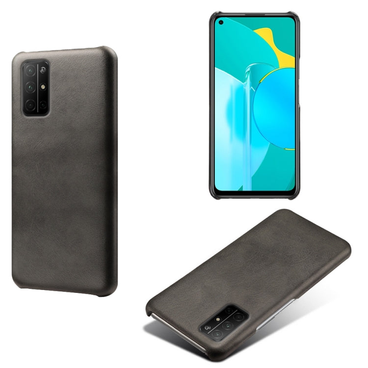 For Honor 30S Calf Texture PC + PU Phone Case