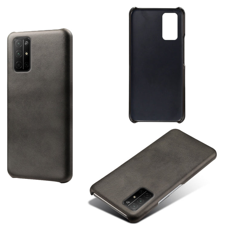 For Honor 30S Calf Texture PC + PU Phone Case