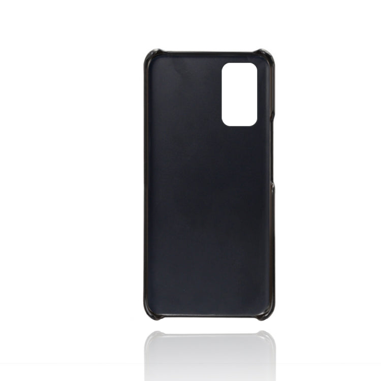 For Honor 30S Calf Texture PC + PU Phone Case