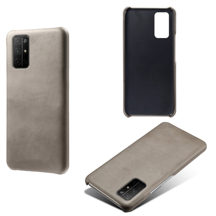 For Honor 30S Calf Texture PC + PU Phone Case