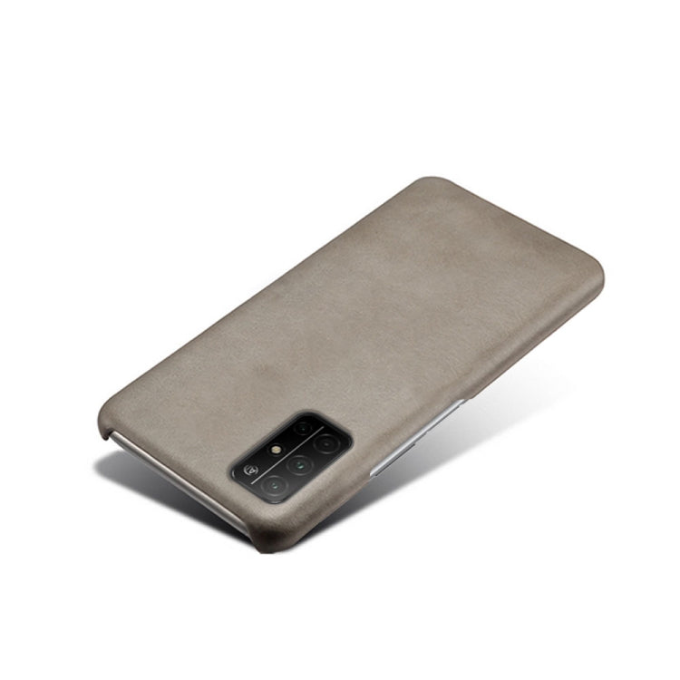 For Honor 30S Calf Texture PC + PU Phone Case