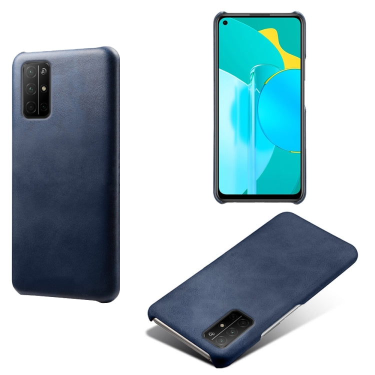 For Honor 30S Calf Texture PC + PU Phone Case