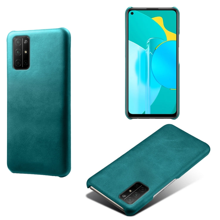 For Honor 30S Calf Texture PC + PU Phone Case