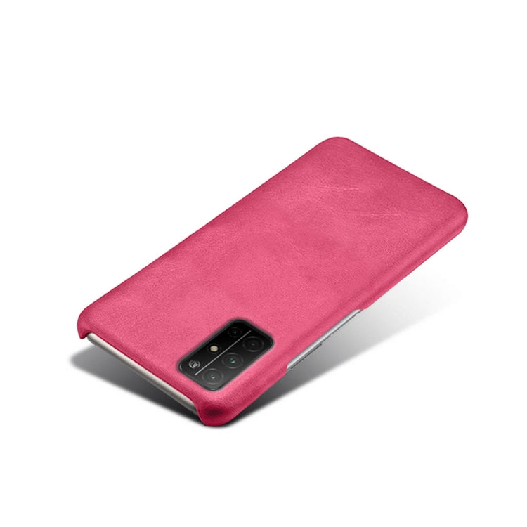 For Honor 30S Calf Texture PC + PU Phone Case