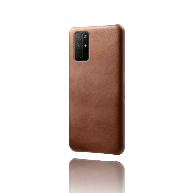 For Honor 30S Calf Texture PC + PU Phone Case