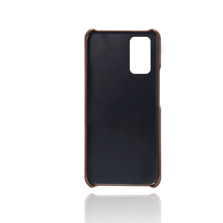 For Honor 30S Calf Texture PC + PU Phone Case