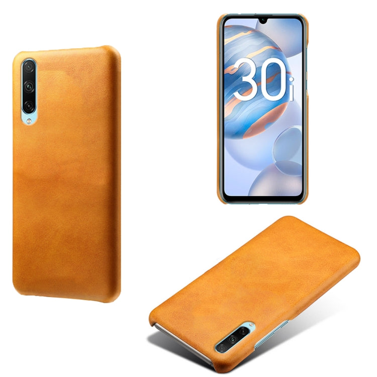 For Honor 30i Calf Texture PC + PU Phone Case