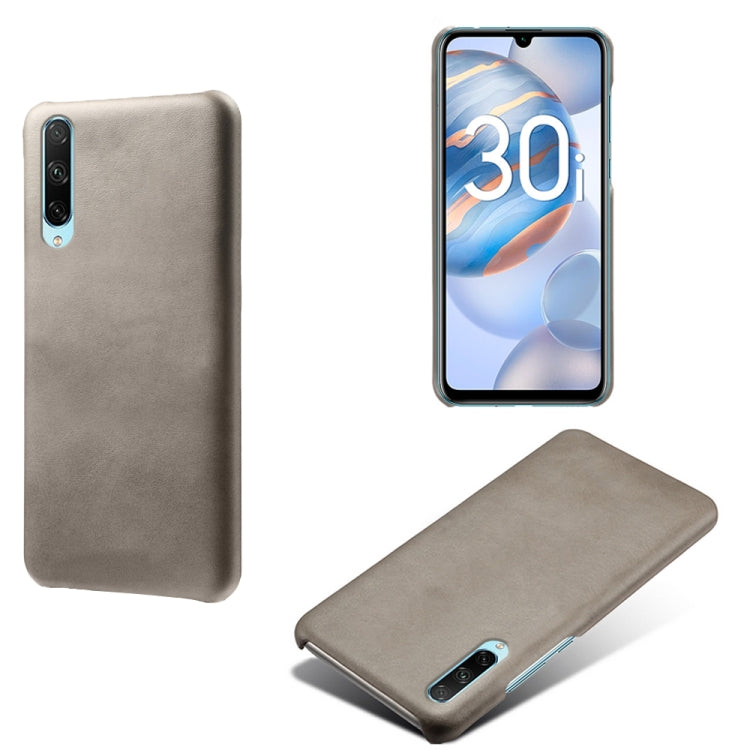 For Honor 30i Calf Texture PC + PU Phone Case