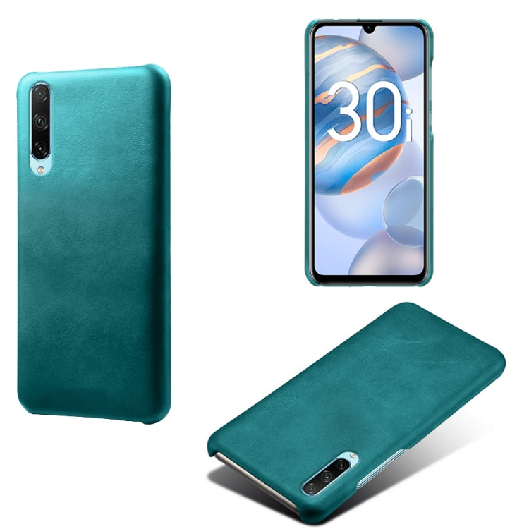 For Honor 30i Calf Texture PC + PU Phone Case
