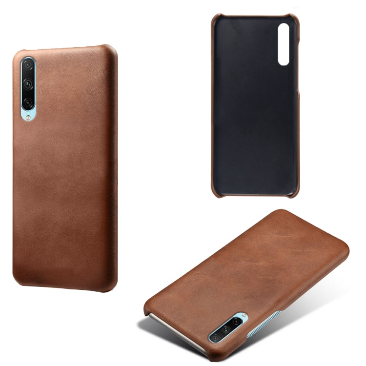 For Honor 30i Calf Texture PC + PU Phone Case