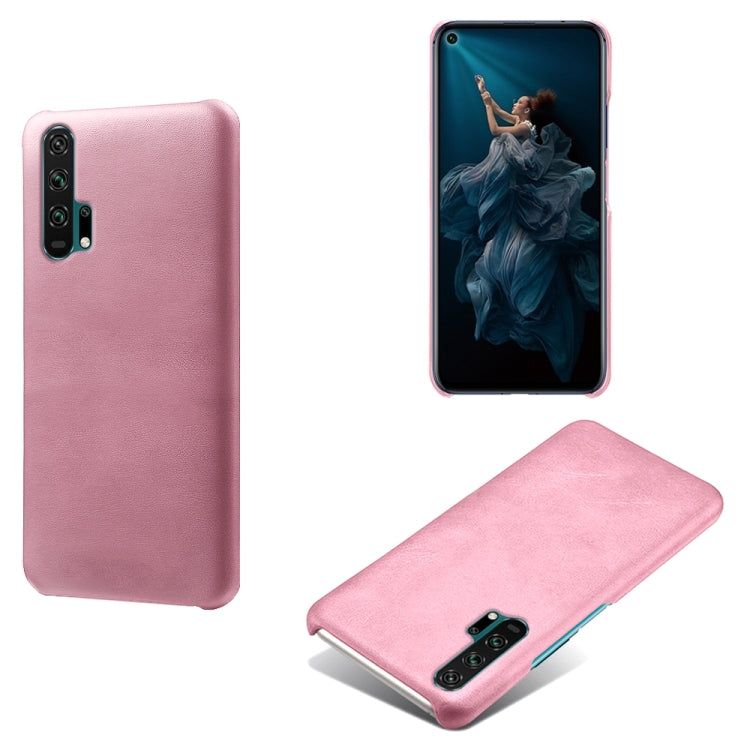 For Honor 20 Pro Calf Texture PC + PU Phone Case