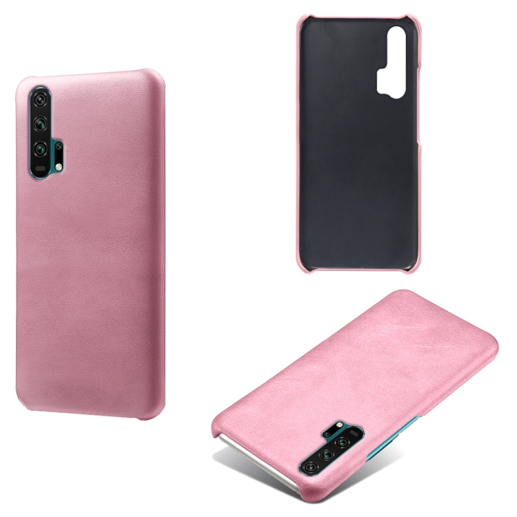 For Honor 20 Pro Calf Texture PC + PU Phone Case